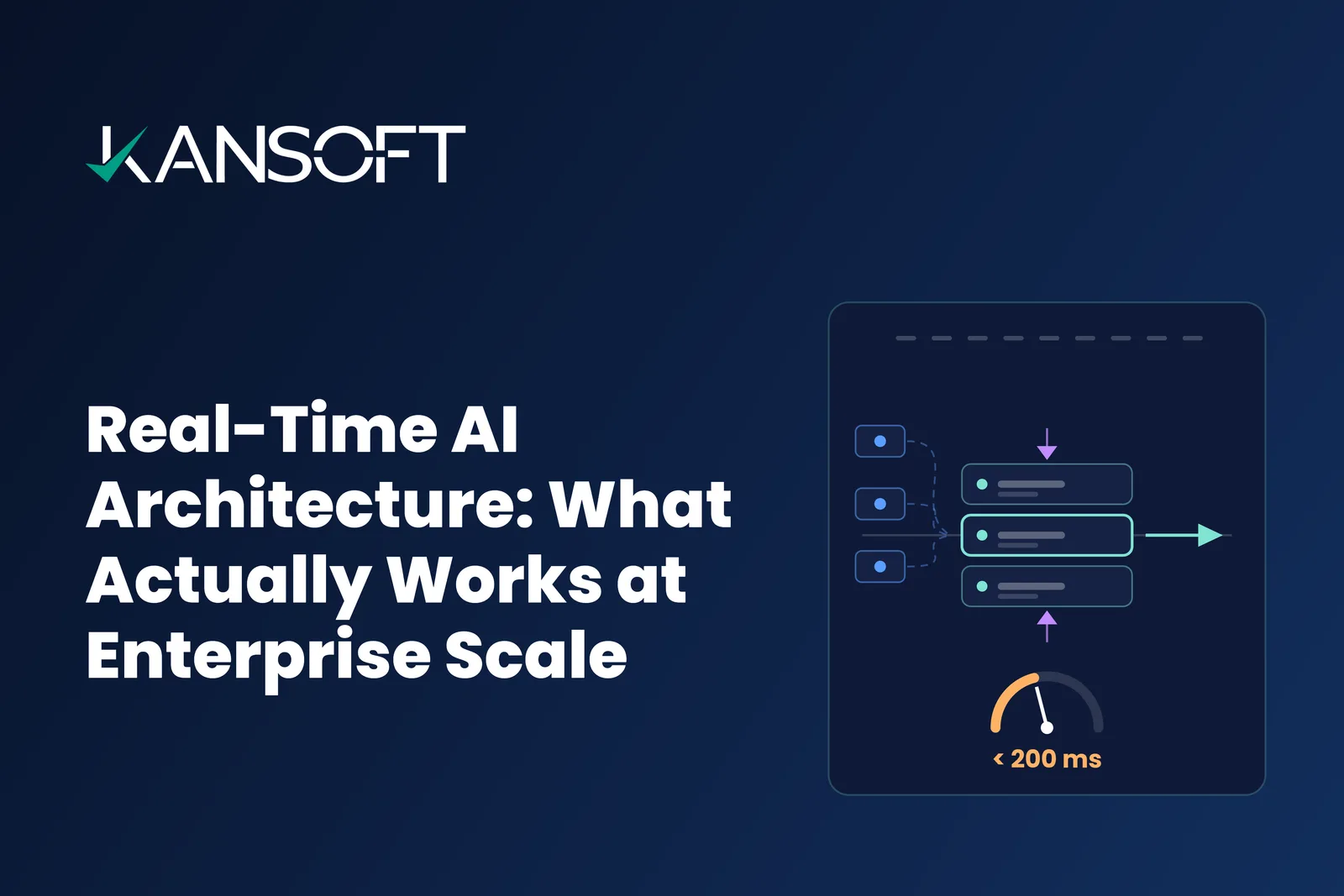 Real-Time AI Architecture: What Actually Works at Enterprise Scale